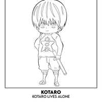 Kotaro Coloring Page