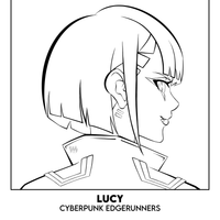 Lucy Coloring Page